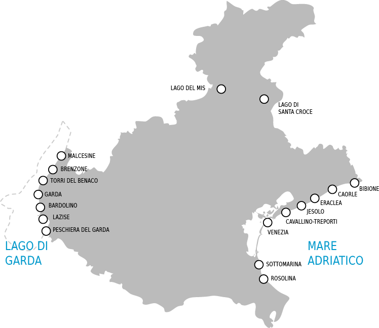 mappa Veneto