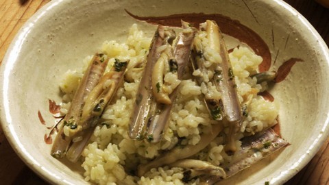 Risotto ai canolicchi