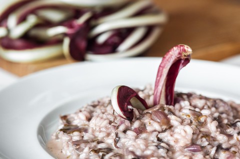 Risotto al radicchio di Treviso IGP