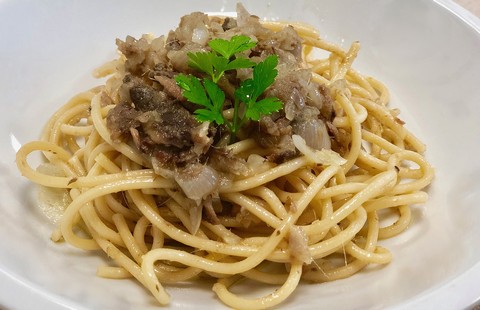 Bigoli in salsa veneta