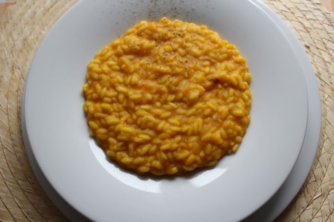 Risotto di zucca violina di Melara